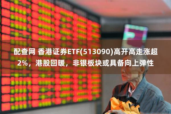 配查网 香港证券ETF(513090)高开高走涨超2%，港股回暖，非银板块或具备向上弹性