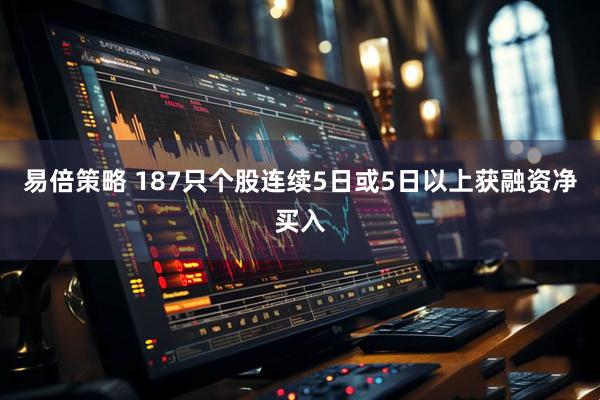 易倍策略 187只个股连续5日或5日以上获融资净买入
