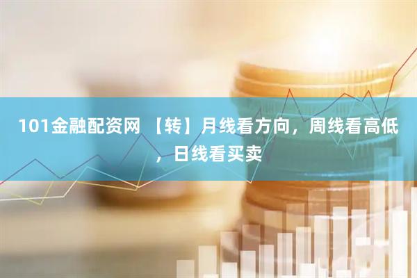 101金融配资网 【转】月线看方向，周线看高低，日线看买卖